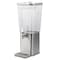 Service Ideas Beverage Dispenser with Infusion Wall, Square, 3 Gallon, Plastic SCD30SS - alternate 1